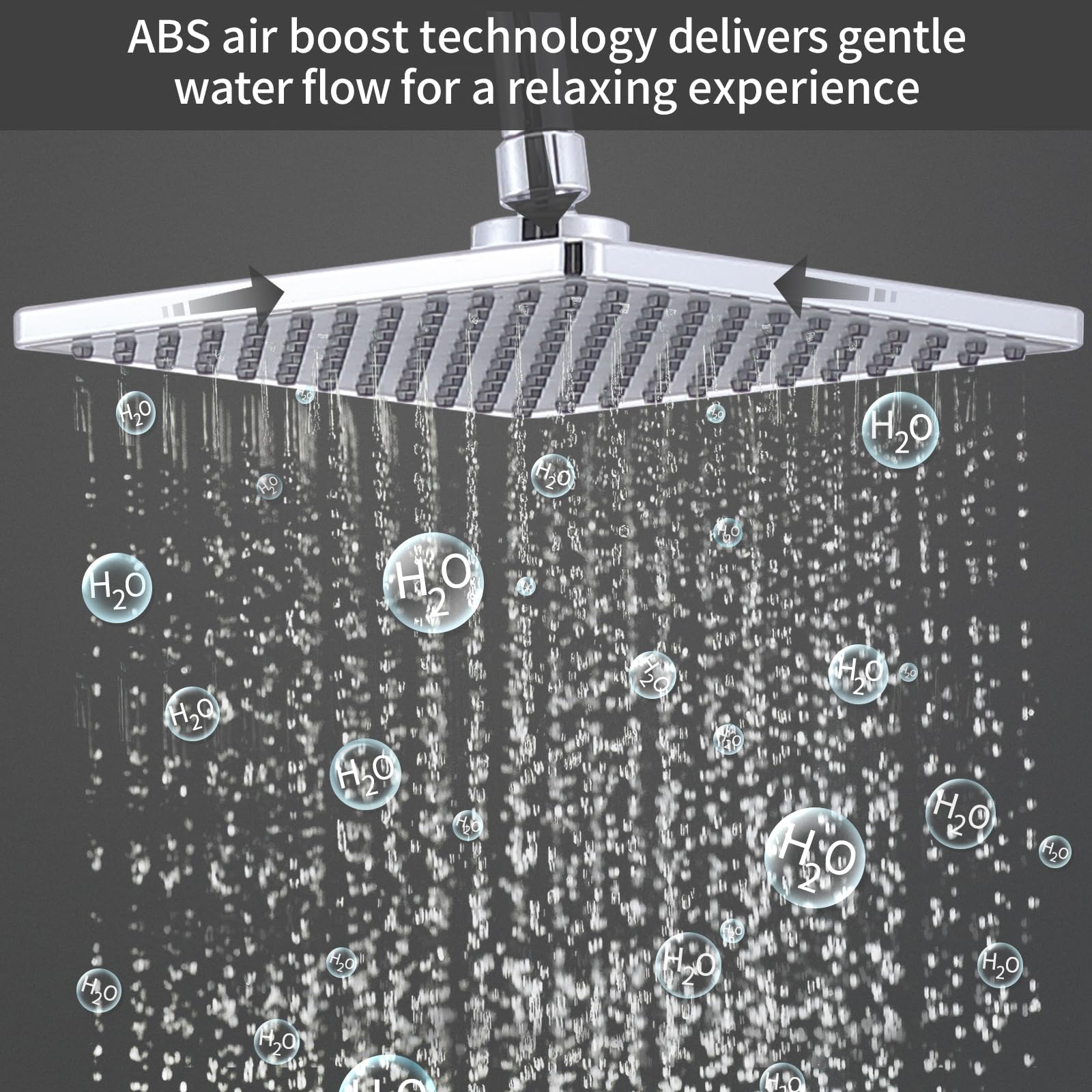 HOMELODY Sistema de ducha con termostato cromado – Grifo de ducha de acero inoxidable con grifería, incluye bloqueo de seguridad a 38 °C, ducha de mano ABS, barra de ducha ajustable, juego completo